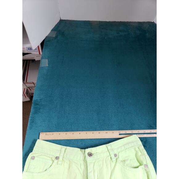 Tommy Hilfiger Jeans Size 6 Womens Green Pants Stretch Mid Rise Hipster Bootcut - Picture 9 of 13